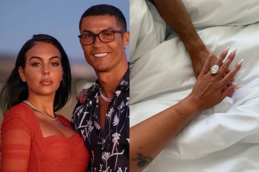 Ronaldo Akhirnya Lamar Georgina Rodriguez dengan Cincin Berlian Raksasa, Romansa 8 Tahun Berbuah Janji Sehidup Semati