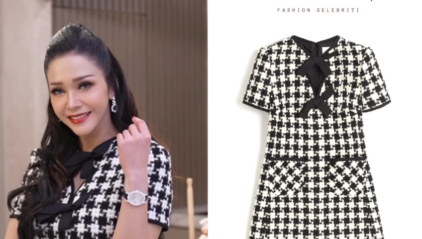 Makin Classy! Maia Estianty Tampil Anggun dengan Minidress Real Mr Valentino Seharga Rp71 Juta