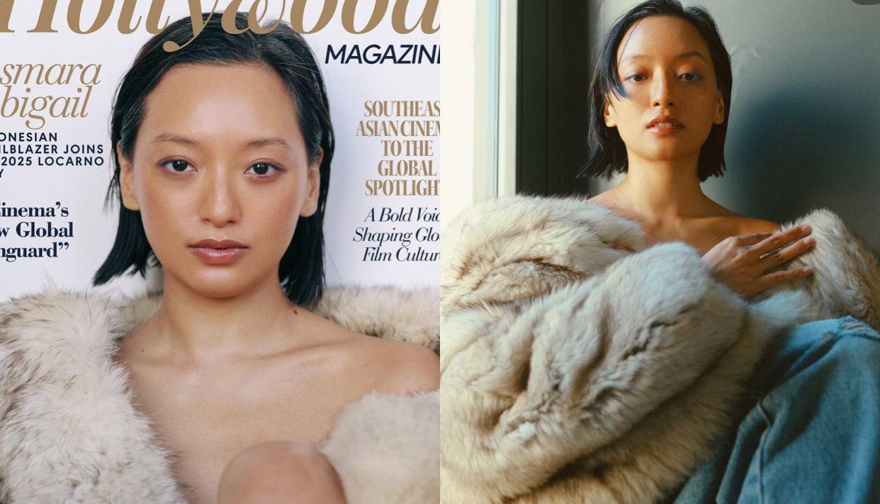 Cantik dan Berkelas, Intip Makeup Look Asmara Abigail di Cover Majalah The Hollywood