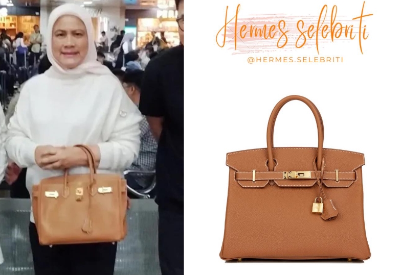 Purna Tugas, Iriana Jokowi Terlihat Kenakan Hermes Berharga Nyaris Setengah Miliar!