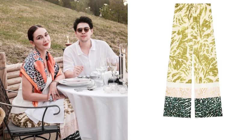 Gaya Elegan Luna Maya dengan Celana Kulot Dries Van Noten saat Bulan Madu di Eropa, Harganya Ampun Deh!