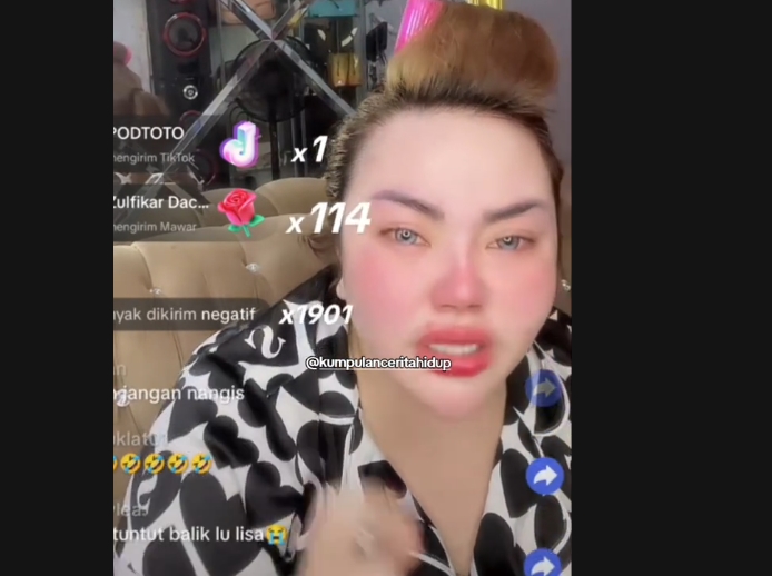 Nangis Kejer Dengan Putusan Hasil Tes DNA, Lisa Mariana: Kalau Negatif, Berarti Anak...