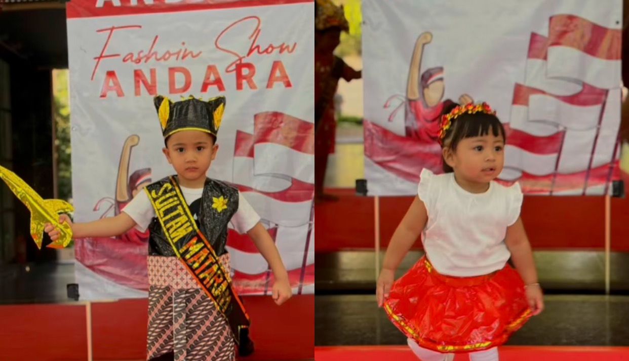 Tak Cuma Ngasuh Cipung, Sus Rini Jadi Desainer Dadakan Kostum Fashion Show Keluarga Andara