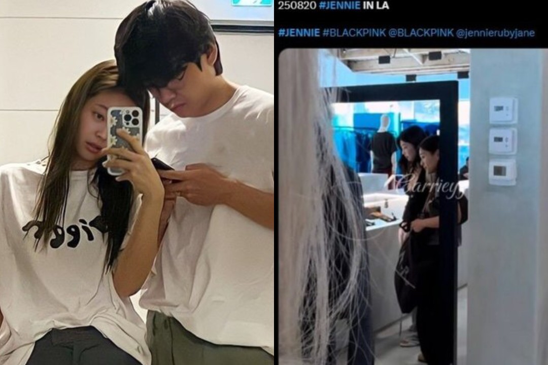 Jennie BLACKPINK dan V BTS Kembali Diterpa Isu Pacaran, Foto di LA Jadi Bukti Baru?