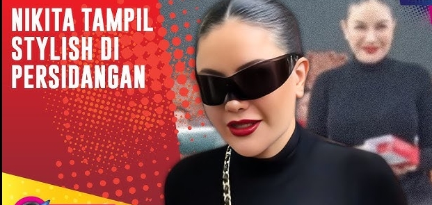 Tampil Nyentrik di Persidangan, Nikita Mirzani Kenakan Kacamata Hitam Branded Berharga Fantastis!