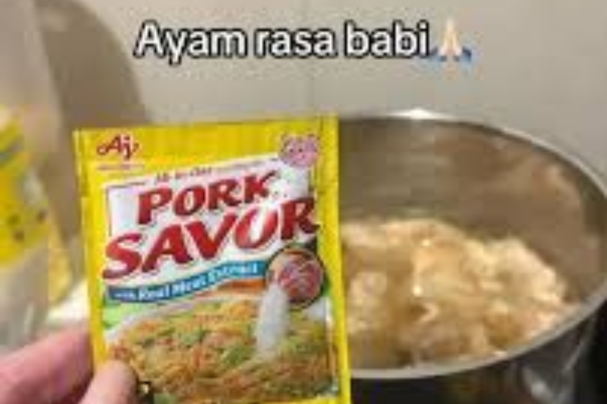 Netizen Panik Temukan Bumbu Rasa Babi di Dapur, Fakta Sebenarnya ...