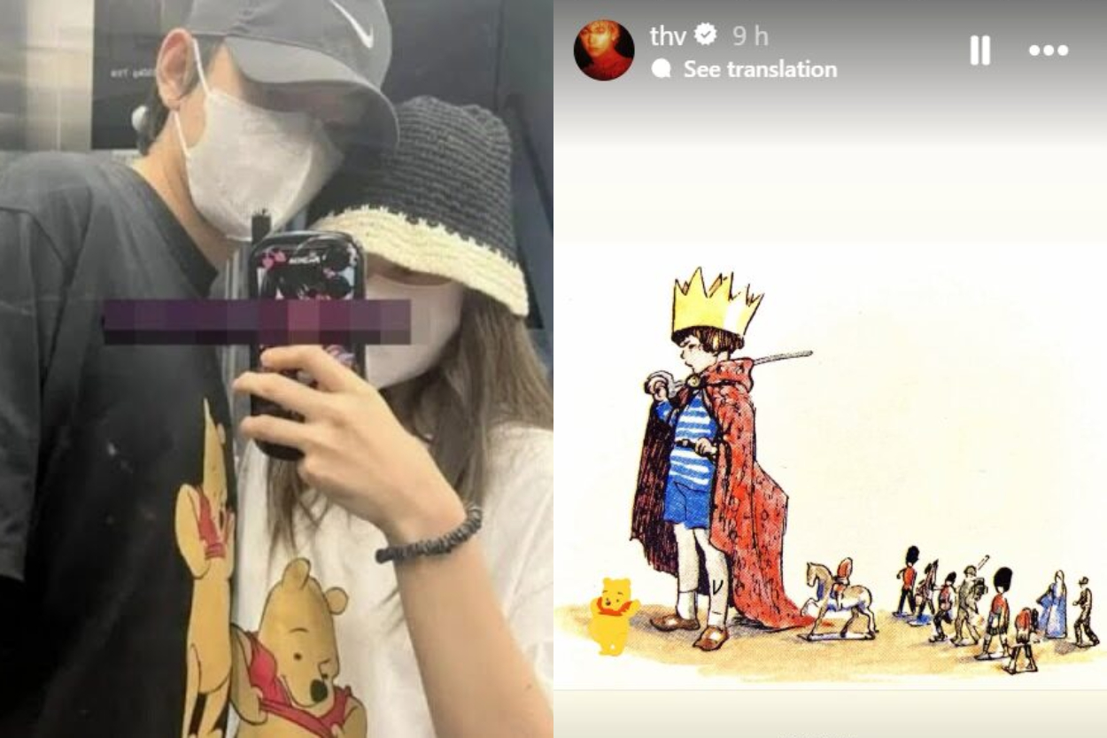 Winnie the Pooh! Postingan Terbaru V BTS Diduga Sindir Hubungan Pacaran dengan Jennie BLACKPINK, Yakin Cuma Kebetulan?