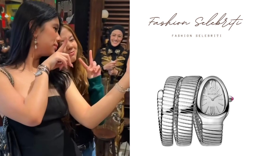 Definisi Sultan! Aira Yudhoyono Kenakan Jam Tangan Bvlgari Rp147 Juta di Usia 17 Tahun