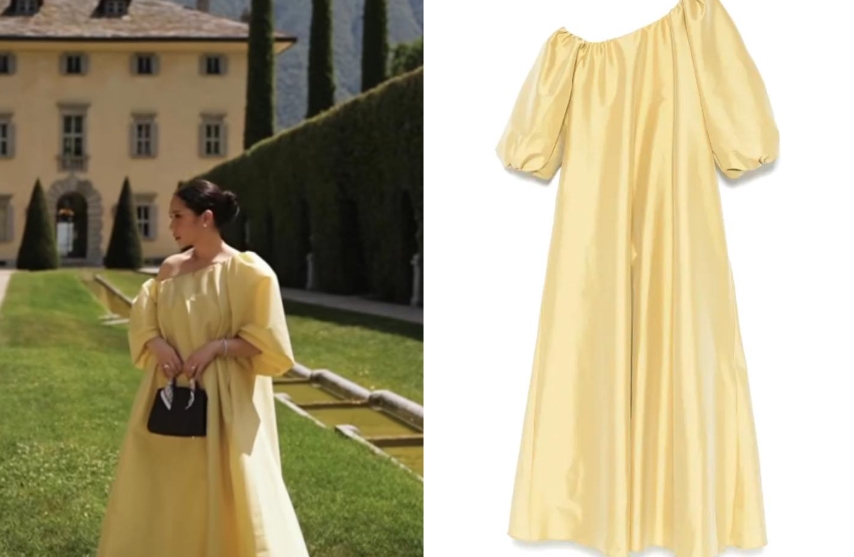 Disebut Mirip Gorden, Gaun One Off Shoulder Nagita Slavina Dijual Dengan Harga Rp23 Juta