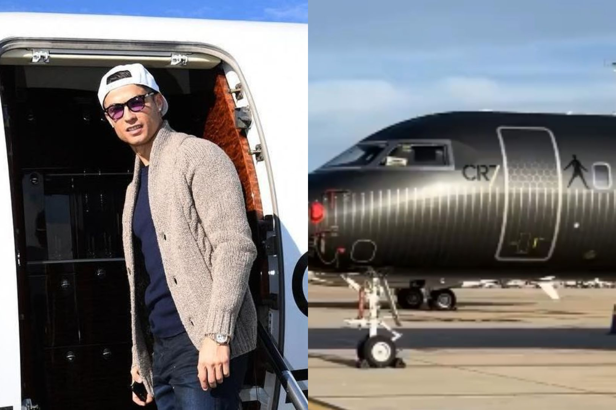 Fantastis! Jet Pribadi Rp800 Miliar Cristiano Ronaldo: Mewahnya Setara Kepala Negara, Fasilitasnya Bikin Iri!
