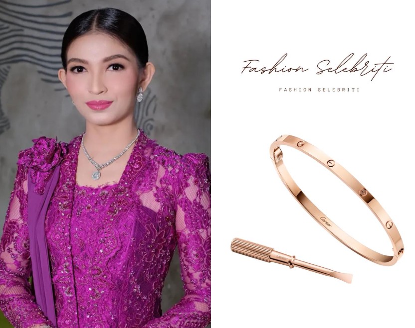 Selvie Ananda Makin Berkilau dengan Gelang Cartier Nyaris Rp100 Juta!