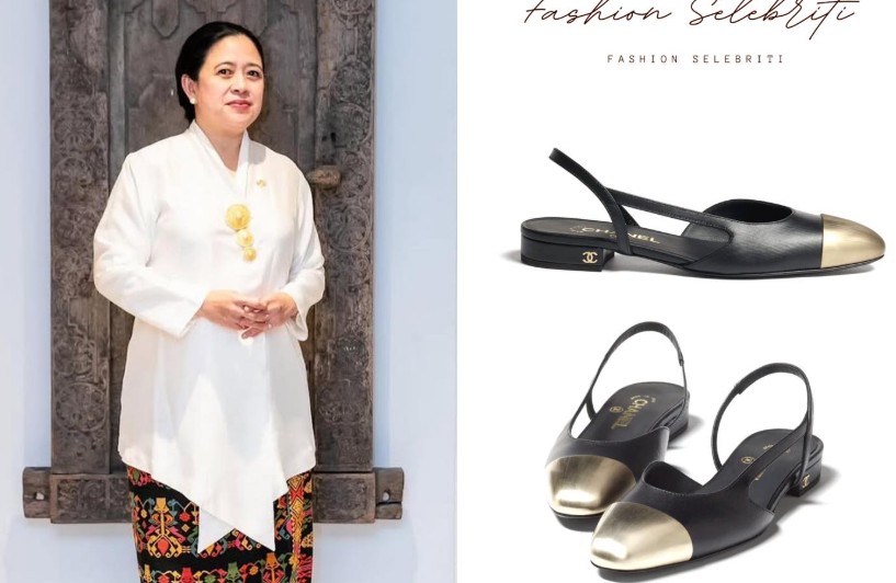 Elegan dan Mahal, Puan Maharani Kenakan Sandal Chanel Rp26,1 Juta dari Koleksi Terbaru