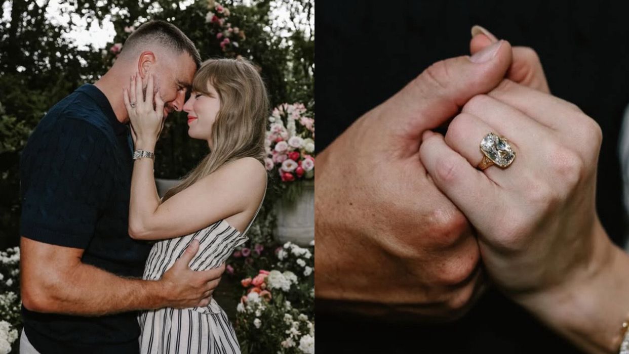 Kilauan Berlian Hiasi Cincin Tunangan Taylor Swift dari Travis Kelce, Intip Detail Klasik nan Mewahnya!