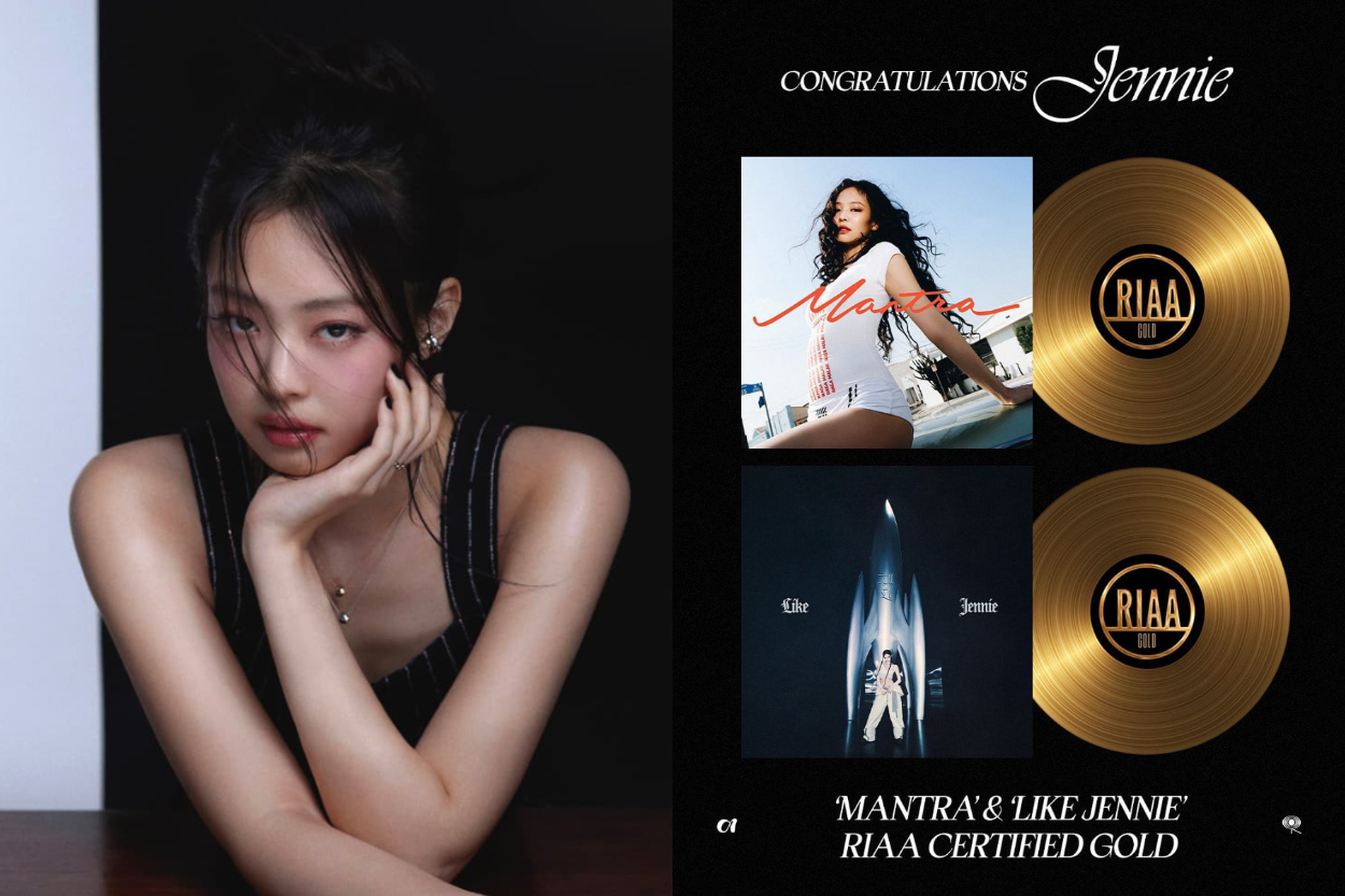 Jennie BLACKPINK Pecahkan Rekor Gila! Jadi Solois KPop dengan Sertifikasi RIAA Terbanyak, Geser Semua Rivalnya!