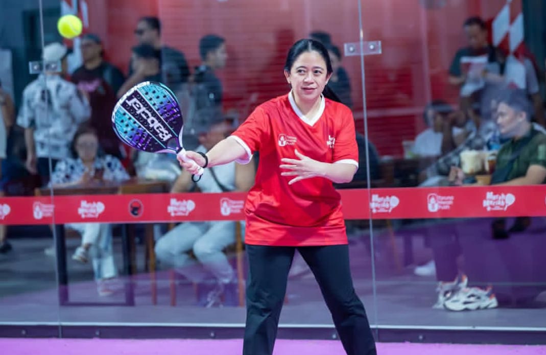 Puan Maharani Terciduk Ikutan Main Padel, Netizen Kaget Harga Raketnya Tembus Jutaan!