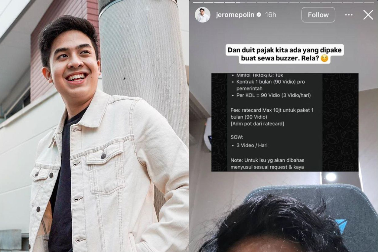 Pakai Uang Pajak Rakyat? Jerome Polin Nekat Bongkar Harga Buzzer Pemerintah, Totalnya Fantastis!
