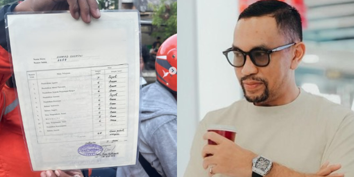 Ijazah SMP Ahmad Sahroni Ikut Dijarah Massa, Nilai Tertinggi Mentok di Angka 7!