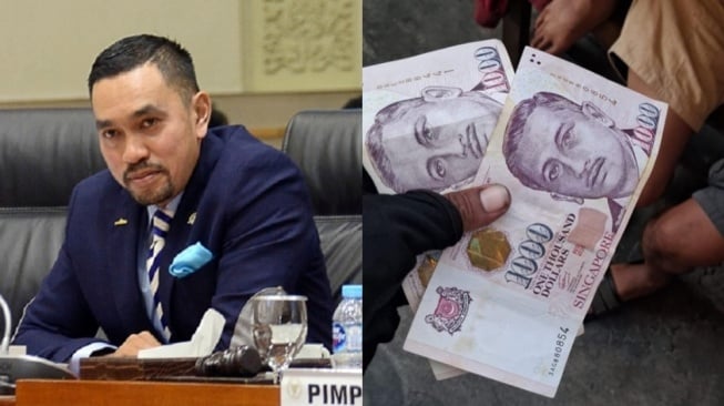 Brankas Ahmad Sahroni Dijebol Massa, Gepokan Dolar dan Rupiah Dihamburkan: ‘'Ini Uang Rakyat!'