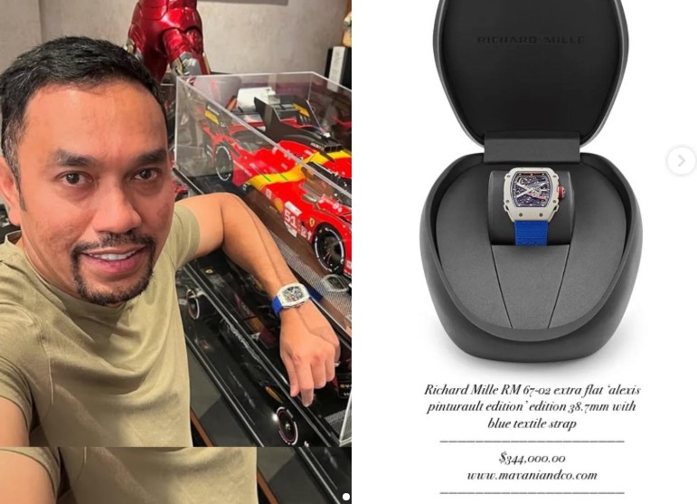Ahmad Sahroni Terciduk Kenakan Richard Mille, Harganya Bikin Kantong Kembang Kempis!