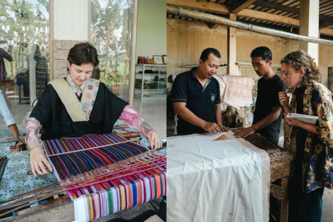Desainer Prancis Belajar Batik dan Tenun di Indonesia, Wastra Nusantara Siap Guncang Paris Fashion World!