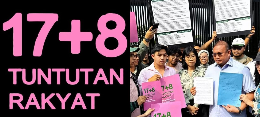 17+8 Tuntutan Rakyat Masuk Deadline! Ini Isi Lengkapnya dan Situasi Terkini di Depan Gedung DPR