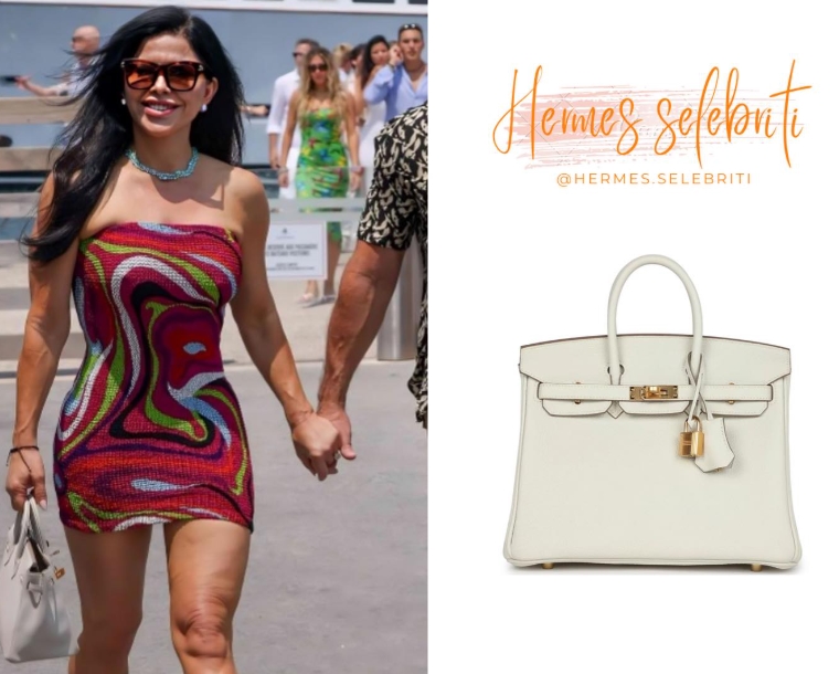 Jadi Istri Triliuner Dunia, Lauren Sanchez Diduga Tenteng Koleksi Tas Hermes Termurahnya Rp467 Juta