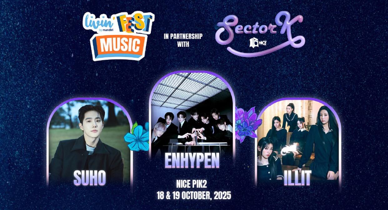 Mulai Rp700 Ribu, Festival Sector-K 2025 Hadirkan ENHYPEN, ILLIT, dan SUHO EXO dengan Kejutan Soundcheck Eksklusif!