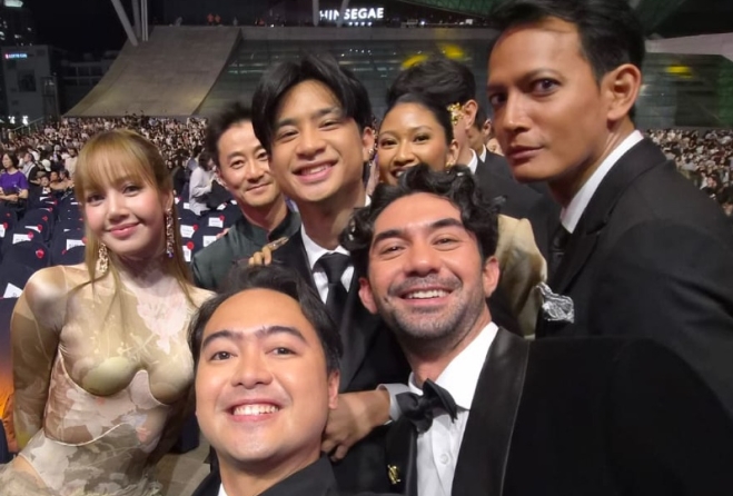 Tak Hanya Devano Danendra, Deretan Pesohor Indonesia Ini Juga Berfoto dengan Lisa BLACKPINK di BIFF 2025!