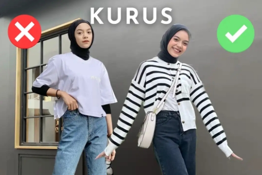 Tips Mix and Match Outfit untuk Bentuk Tubuh Lurus (Rectangular), Hindari OOTD Ini!