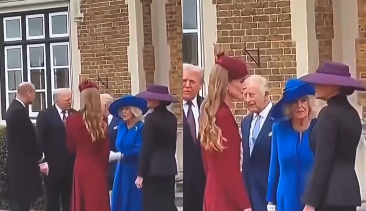 Momen Canggung Camilla 'Usir' Kate Middleton Saat Asyik Ngobrol dengan Melania Trump