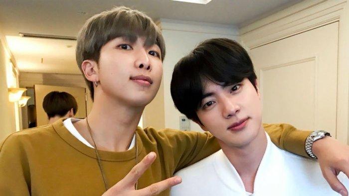 Bikin Heboh ARMY! Jin Kasih RM BTS Cincin Berlian Mewah di Ulang Tahunnya
