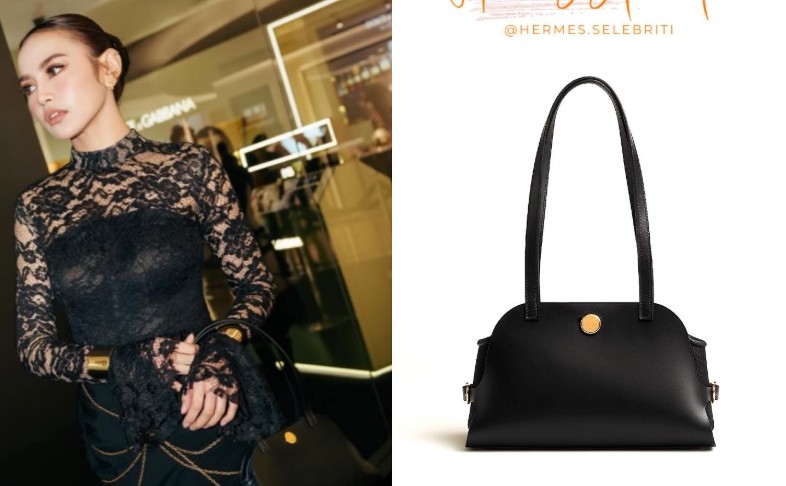 Mahalini Tampil Elegan dengan Hermes Tablier Sellier Bag, Simbol Kemewahan dan Gaya Modern