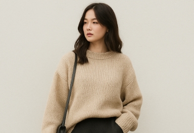 Anti Mati Gaya! Mix and Match OOTD Rok A-Line dengan Sweater dan Sneaker Chunky