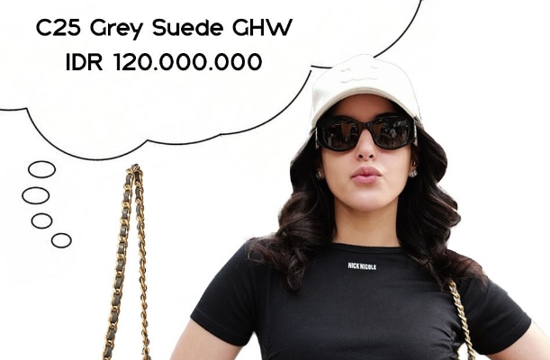 Bestian Bareng Barang Mewah, Tasya Farasya Enteng Kenakan Tas Chanel Rp125 Juta!