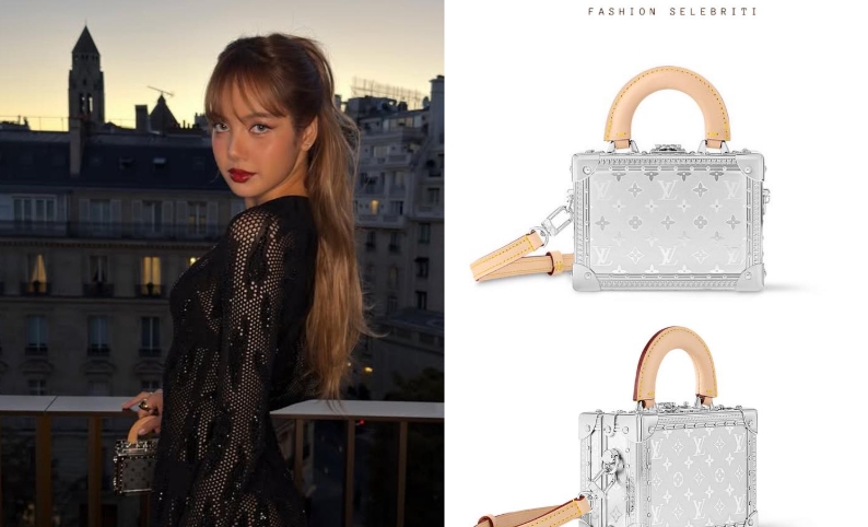 Gak Muat HP? Tas LV Mini Lisa BLACKPINK Saat di Paris Ini Bisa Buat DP Rumah!