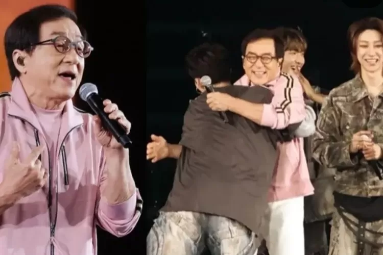 Tak Disangka! Jackie Chan Tiba-Tiba Muncul di Konser SEVENTEEN Hong Kong, Penonton Histeris