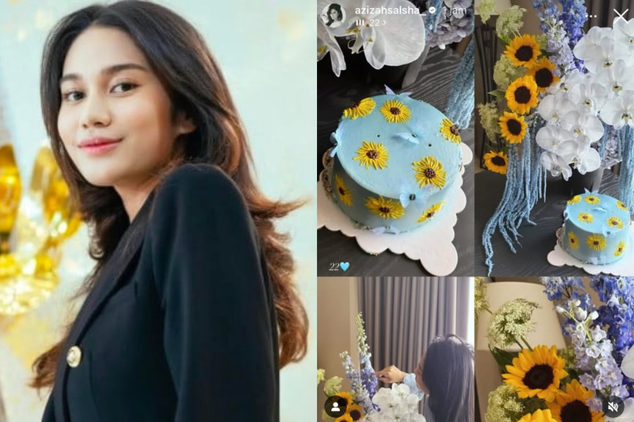 Baru Jadi Janda, Azizah Salsha Langsung Dapat Kejutan Romantis Saat Ulang Tahun, Siapa Pria Misterius Itu?