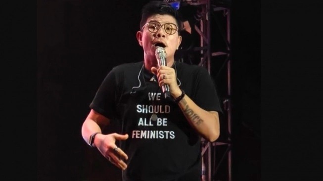 Viral Andika Kangen Band Pakai Kaus We Should All Be Feminists di Synchronize Fest 2025, Feminis Kok KDRT dan Jadi Penculik?