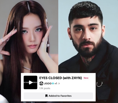 Kolaborasi Jisoo BLACKPINK dan Zayn Malik di Single Eyes Closed Pukau Penggemar, Jadi Sorotan Global Jelang Rilis