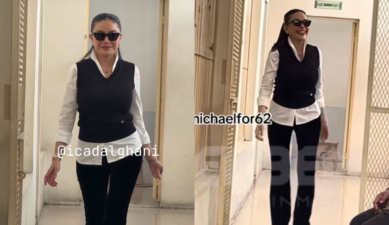 Sidang Tuntutan dari JPU, Nikita Mirzani Tampil Anggun dengan Outfit Hitam Putih di PN Jaksel