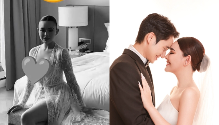 Bocor Foto Amanda Manopo dengan Gaun Seksi Diduga Untuk Pemberkatan Pernikahan