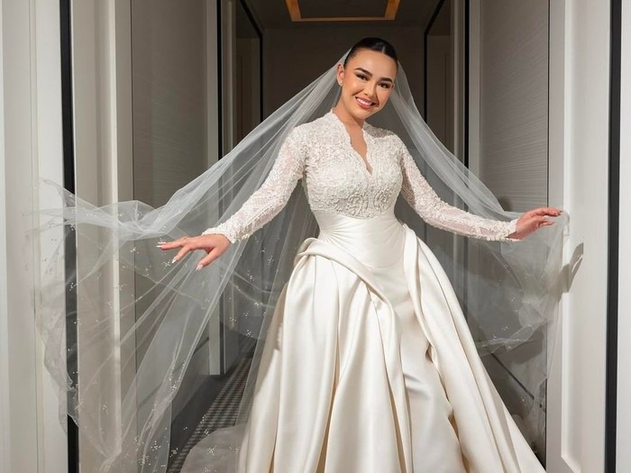 Dipakai Amanda Manopo, Segini Harga Fantastis Gaun Pernikahan Karya Hian Tjen!