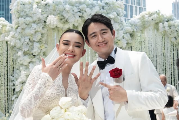 Elegan dan Glamor, Amanda Manopo Kenakan Cincin Pernikahan Berlian Senilai Rp206 Juta