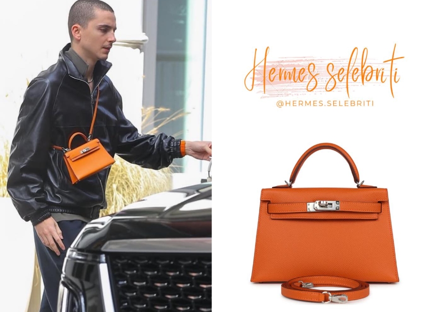 Timothee Chalamet Tenteng Hermes Mini Rp536 Juta, Netizen Heboh: Minjem Punya Kylie Jenner Gak Nih?