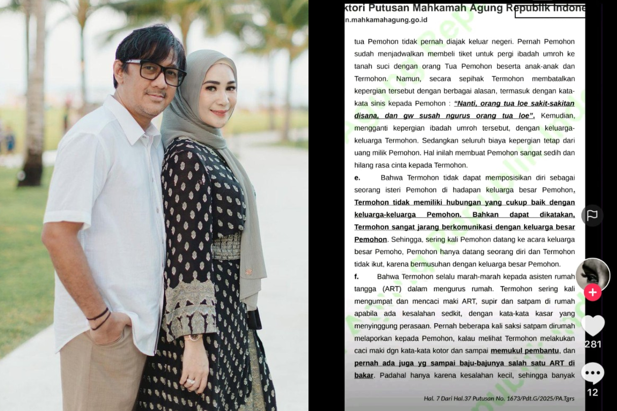 Ucapan Pedas Erin Taulany ke Andre Sebut Ogah Urus Mertua Saat Umrah Viral, Jadi Alasan Utama Perceraian?