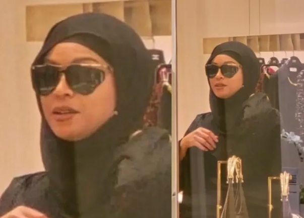 Beyonce Terciduk Kenakan Hijab Saat Berbelanja di Qatar, Elegan dalam Balutan Abaya Hitam
