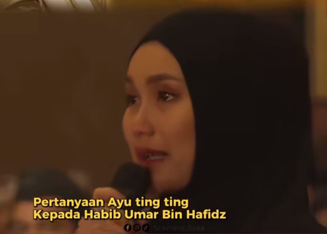 Tangis Ayu Ting Ting di Depan Habib Umar, Curhat Lelah Jadi Ibu Tunggal dan Menanti Jodoh, Dapat Jawaban Menyentuh Batin!