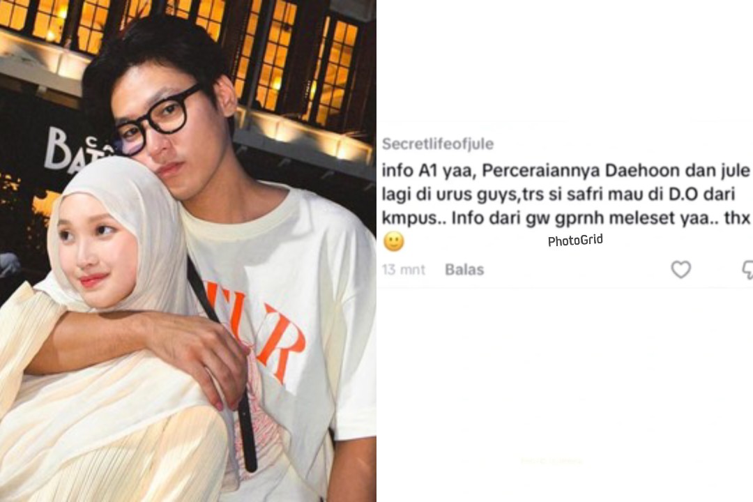 Panas! Julia Prastini dan Na Daehoon Disebut Segera Bercerai, Safrie Ramadan Selingkuhan Jule Terancam DO dari Kampus?