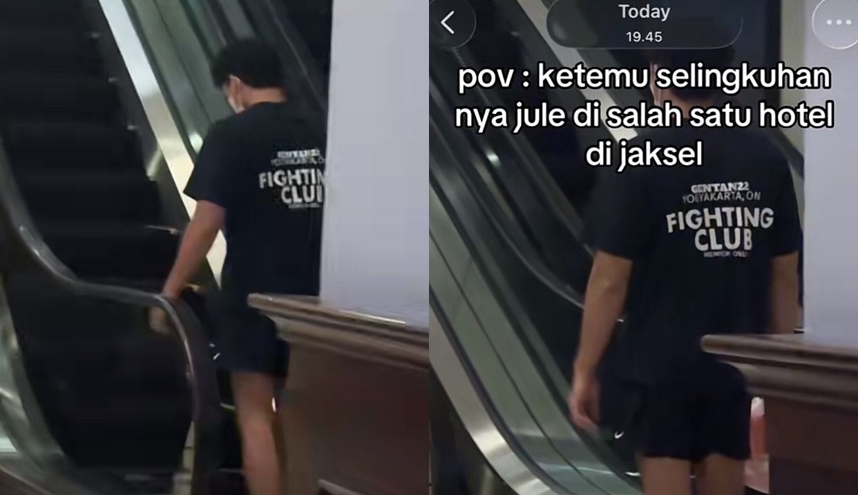 Viral! Sosok Diduga Safrie Ramadhan Terekam di Hotel Jaksel, Publik Curigai Bersama Jule