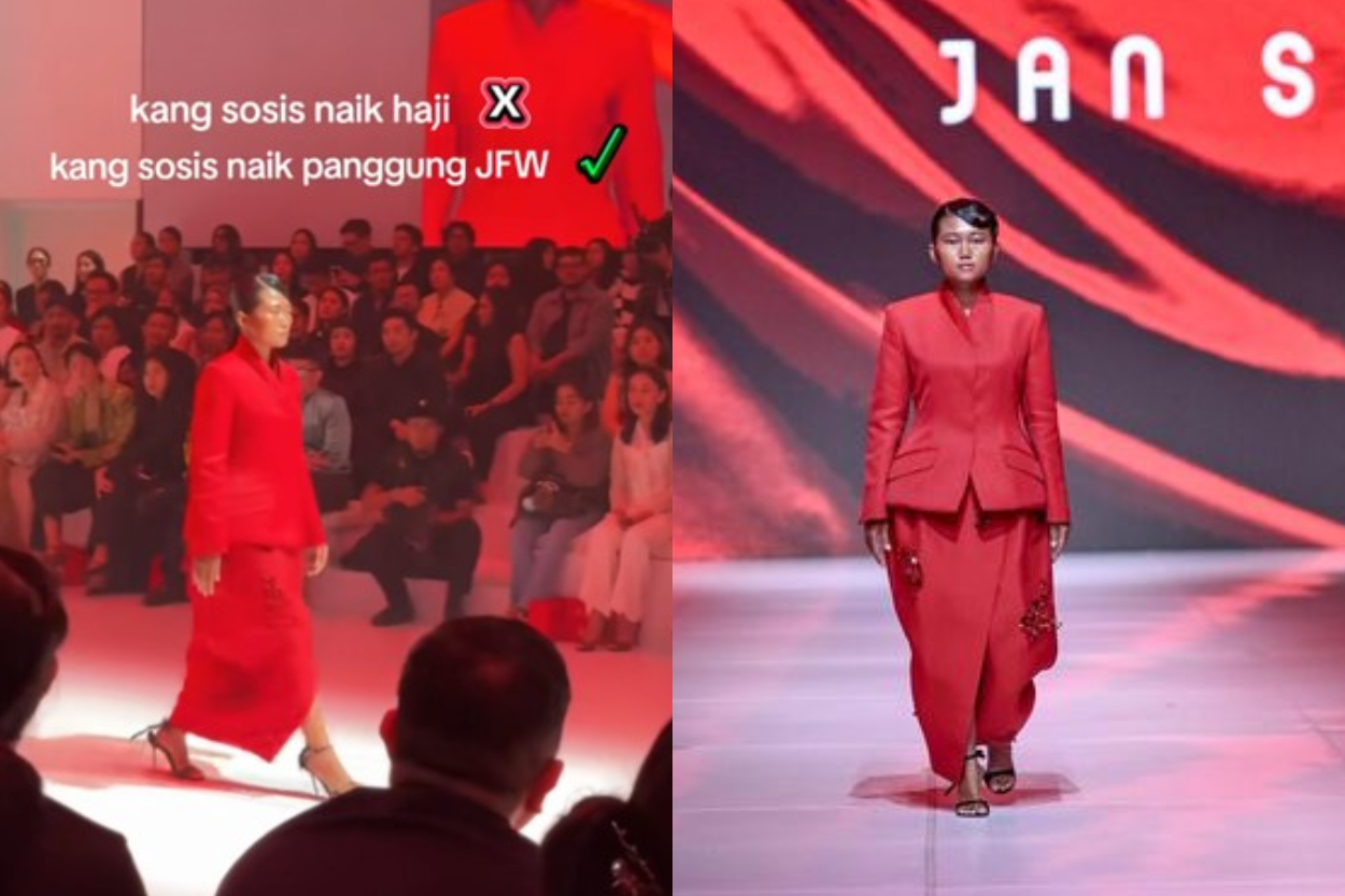 Kisah Inspiratif Penjual Sosis dari Tegal Jadi Model di JFW 2026 Bareng Dian Sastro dan Eva Celia, Jual Cincin Demi Bisa Audisi